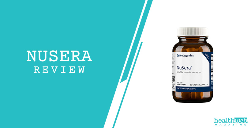 Nusera Review – Nusera Stress Relief Supplement Bottle Image