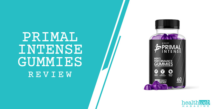 Primal Intense Gummies Review – Male Vitality, Stamina & Performance Support Supplement Bottle