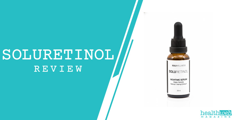 SoluRetinol Review – Innovative Anti-Aging Skincare Retinol Supplement Bottle