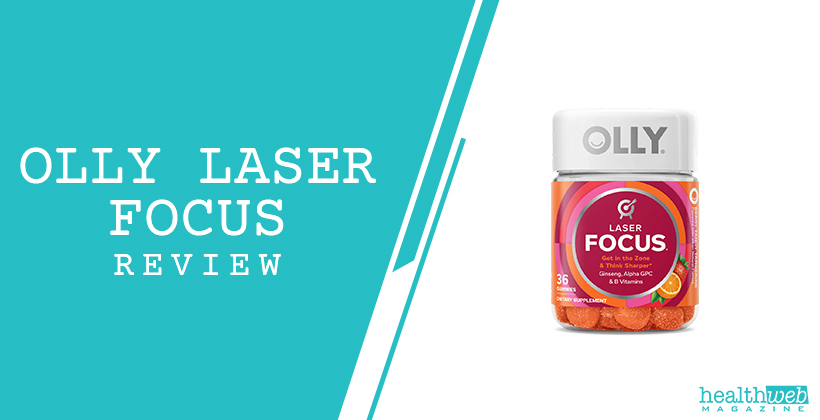 Olly Laser Focus Review – Olly Laser Focus Cognitive Support Supplement Bottle
