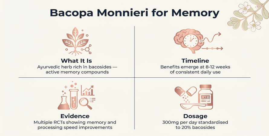 Bacopa Monnieri for Memory – Herbal Brain Supplement
