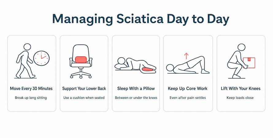 Managing Sciatica Day to Day