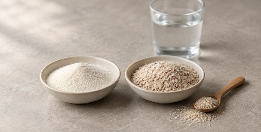 Glucomannan and Psyllium Husk