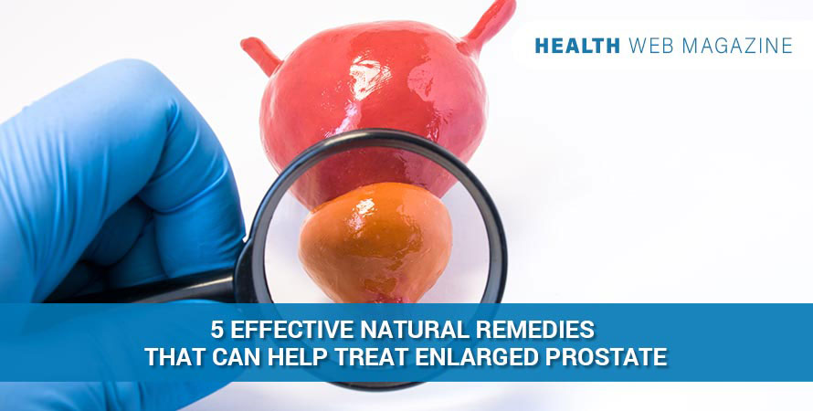 how to treat enlarged prostate