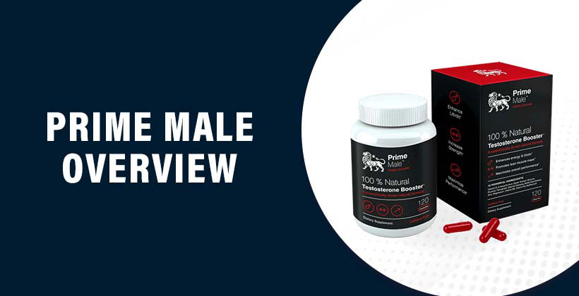 Prime Male Review – Testosterone Booster Supplement Bottle