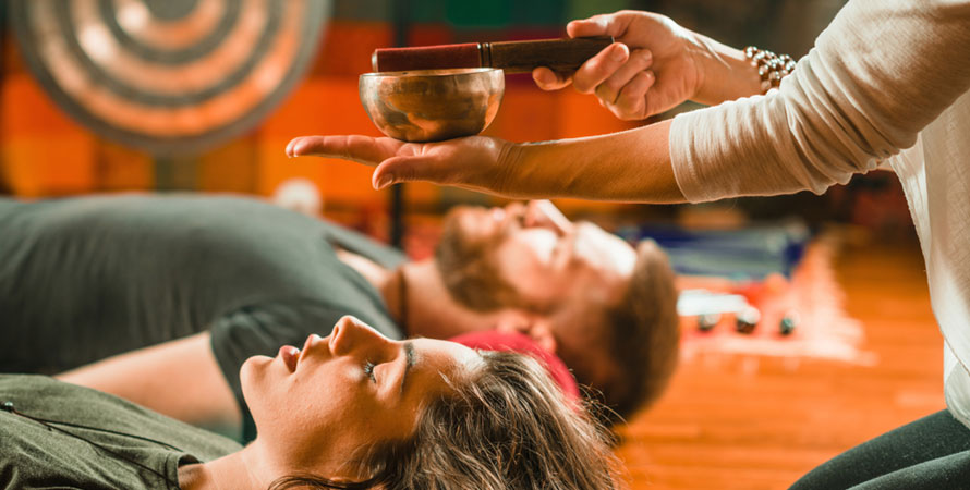 Sound bath meditations