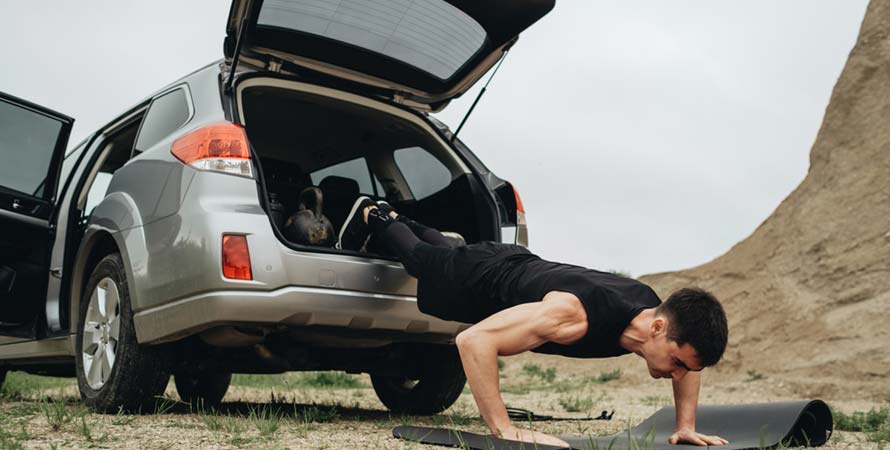 Spare Bag Of Gym Clothes In Your Car
